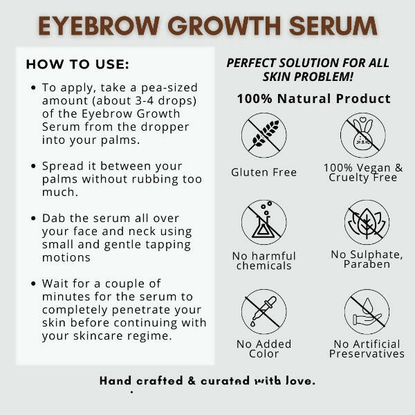Organicos Eye Brow Growth Serum