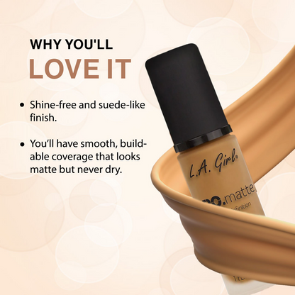 L.A. Girl PRO Matte Foundation - Sand