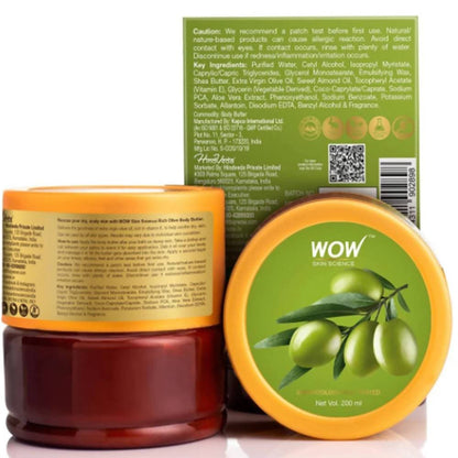 Wow Skin Science Rich Olive Body Butter