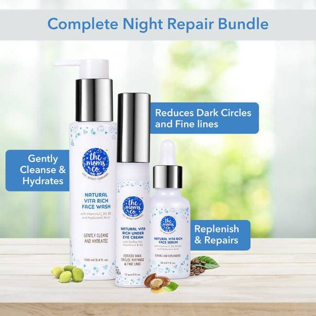 The Moms Co Vitamin C Night Repair Kit