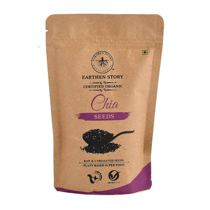 Earthen Story Certified Organic Chia Seeds