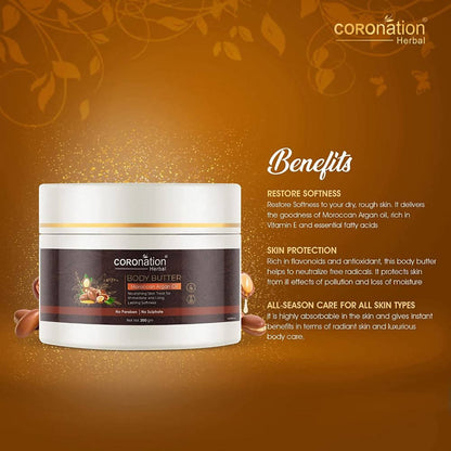 Coronation Herbal Moroccan Argan Oil Body Butter