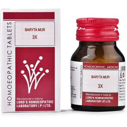 Lord's Homeopathy Baryta Mur Trituration Tablets