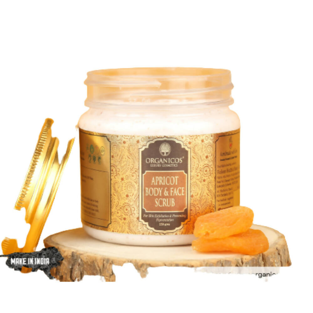 Organicos Apricot Face & Body Scrub - BUDEN