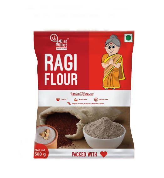 Eat Millet Ragi Flour - BUDNE