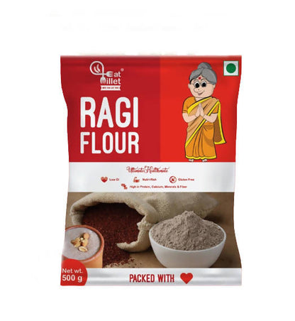 Eat Millet Ragi Flour - BUDNE