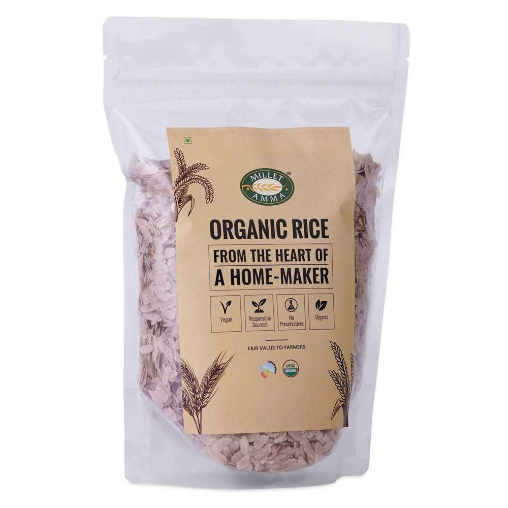 Millet Amma Organic Red Rice Poha
