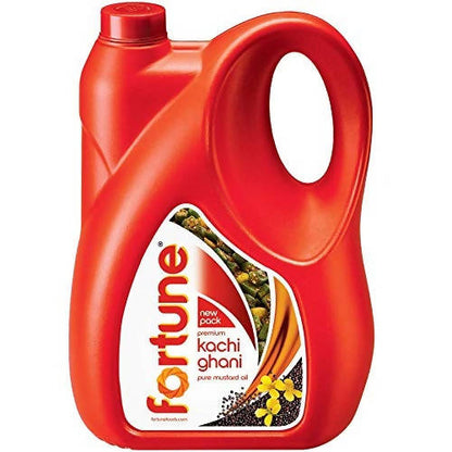 Fortune Premium Kachi Ghani Pure Mustard Oil - BUDNE