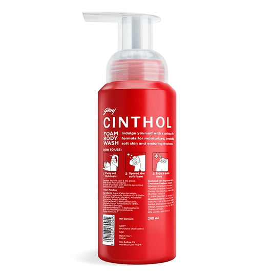 Cinthol Original Foam Body Wash