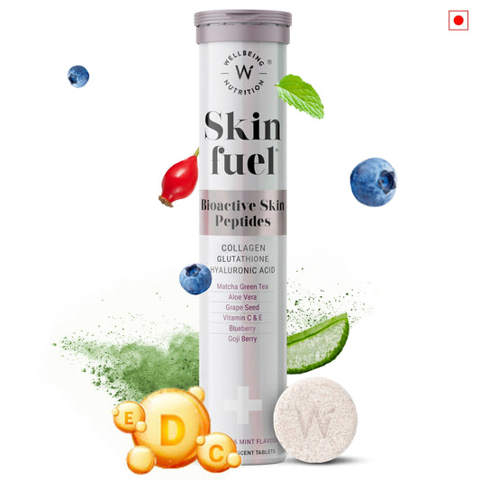 Wellbeing Nutrition Skin Fuel Effervescent Tablets - BUDEN