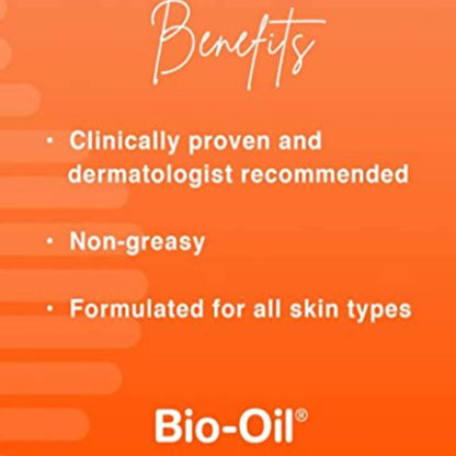 Bio Oil Skincare Oil, Moisturizer for Scars and Stretchmarks