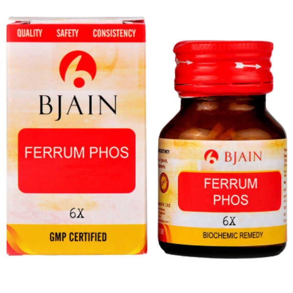 Bjain Homeopathy Ferrum Phosphoricum Biochemic Tablet - BUDNE