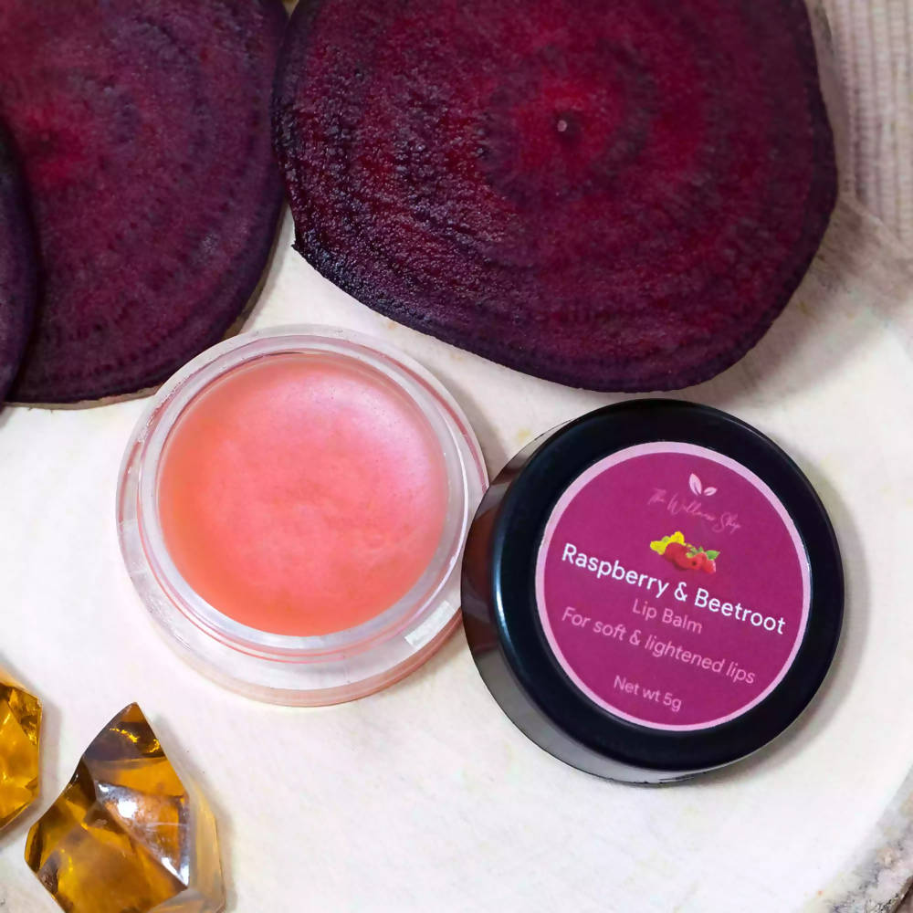 The Wellness Shop Raspberry And Beetroot Lip Balm