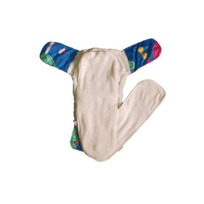 Kindermum Nano Pro Aio Cloth Diaper ( With 2 Organic Inserts And Power Booster)-Random Jungle For Kids