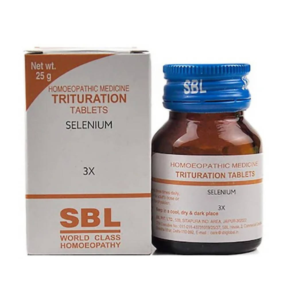 SBL Homeopathy Selenium Trituration Tablets - BUDEN