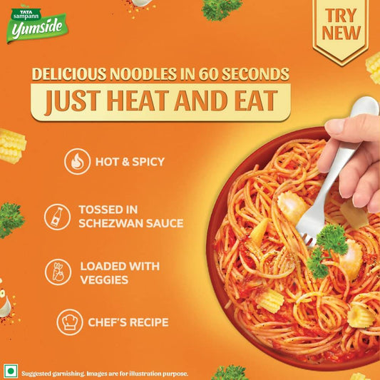 Tata Sampann Yumside Instant Schezwan Veg Noodles