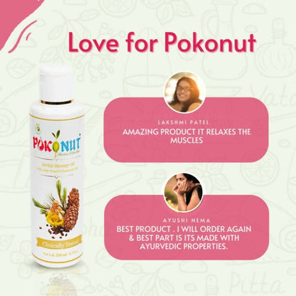 Pokonut Herbal Massage Oil