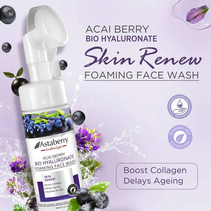 Astaberry Indulge Acai Berry Foaming Face Wash