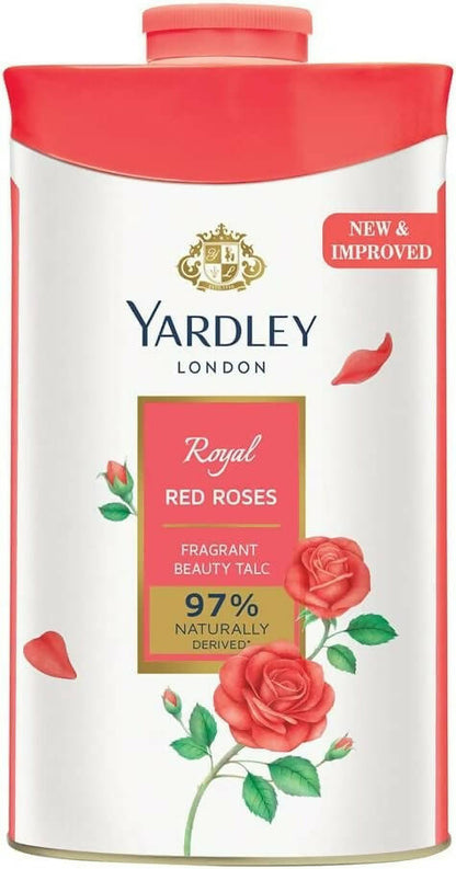 Yardley London Royal Red Rose Talc Powder For Women