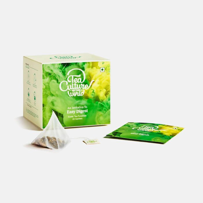 Tea Culture Easy Digest Green Tea Bags
