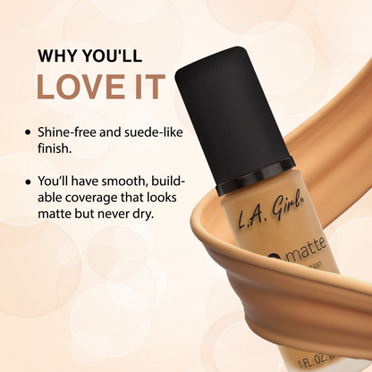 L.A. Girl PRO Matte Foundation - Light Tan