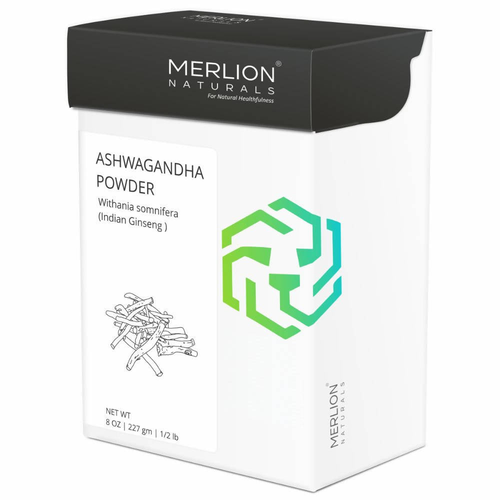 Merlion Naturals Organic Ashwagandha Powder - usa canada australia