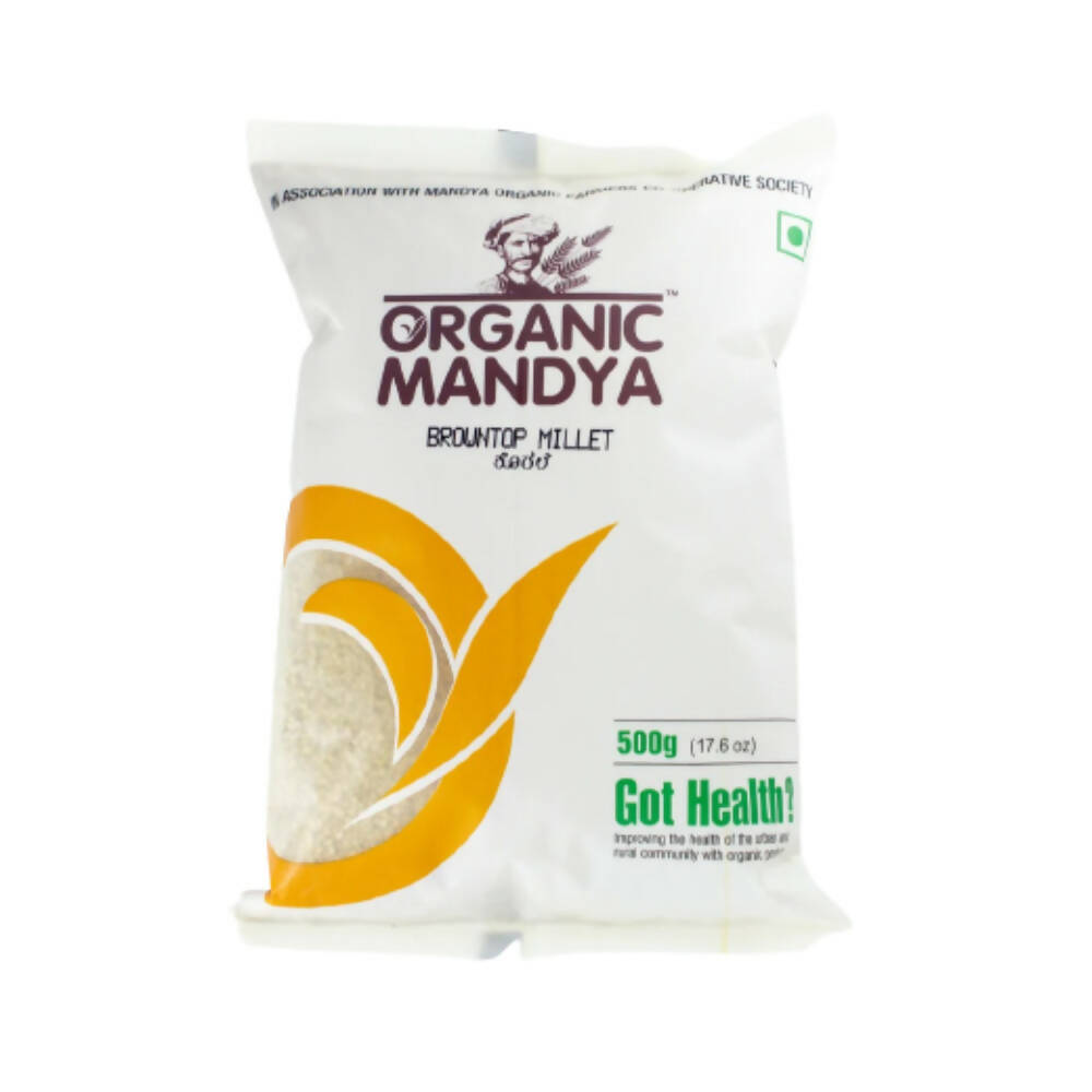 Organic Mandya Browntop Millets -  USA, Australia, Canada 