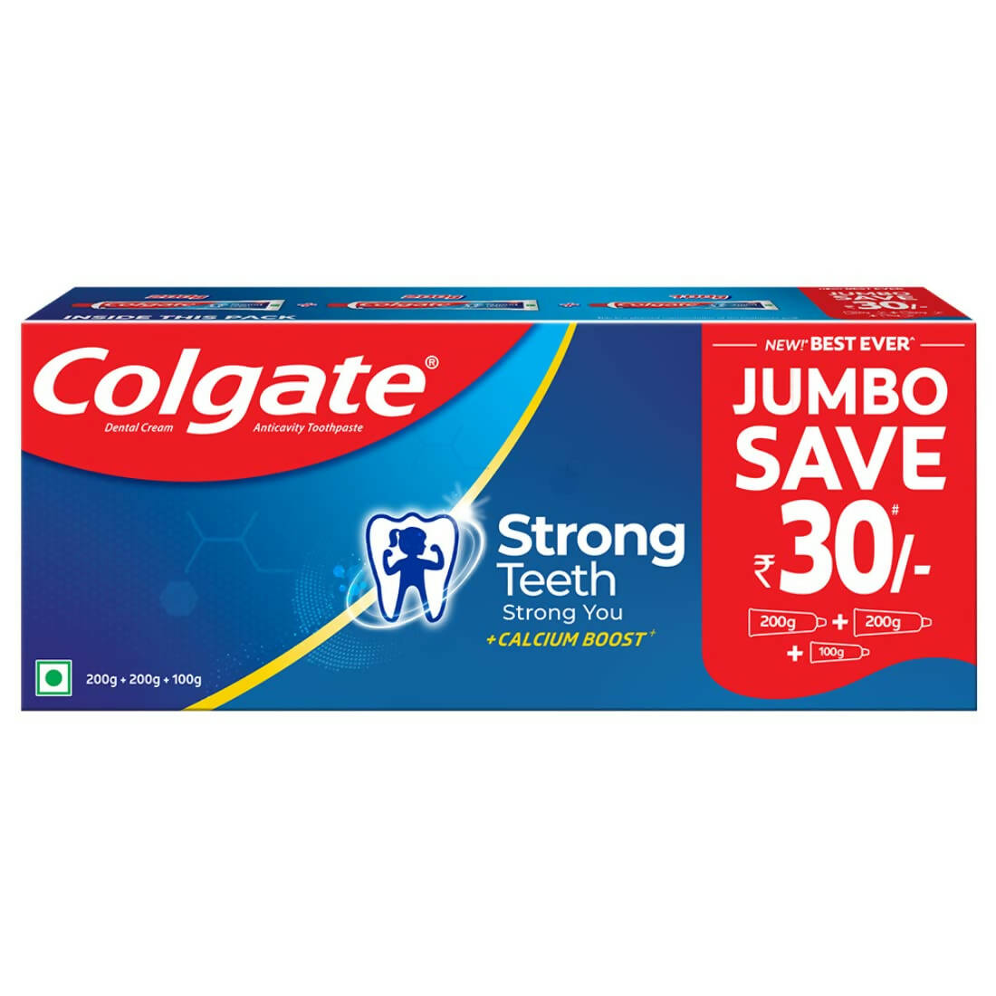 Colgate Strong Teeth Cavity Protection Toothpaste with Calcium Boost - buy in USA, Australia, Canada