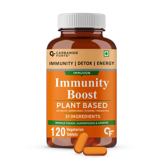 Carbamide Forte Immunity Boost Plant Based Tablets with Vitamin C, Zinc -  usa australia canada 