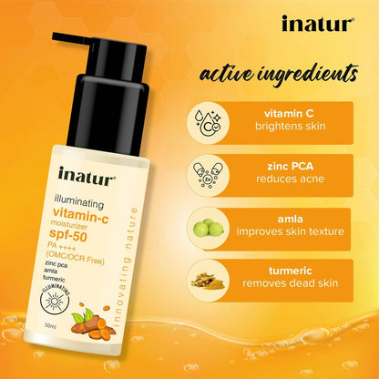 Inatur Vitamin C Sunscreen SPF-50