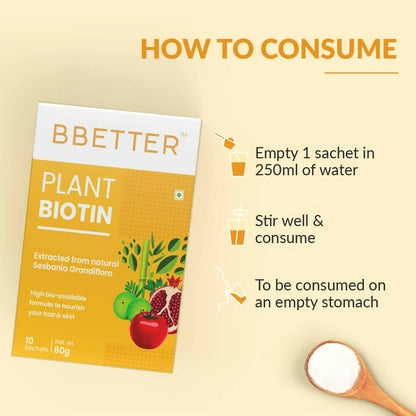 BBETTER Plant Biotin Powder