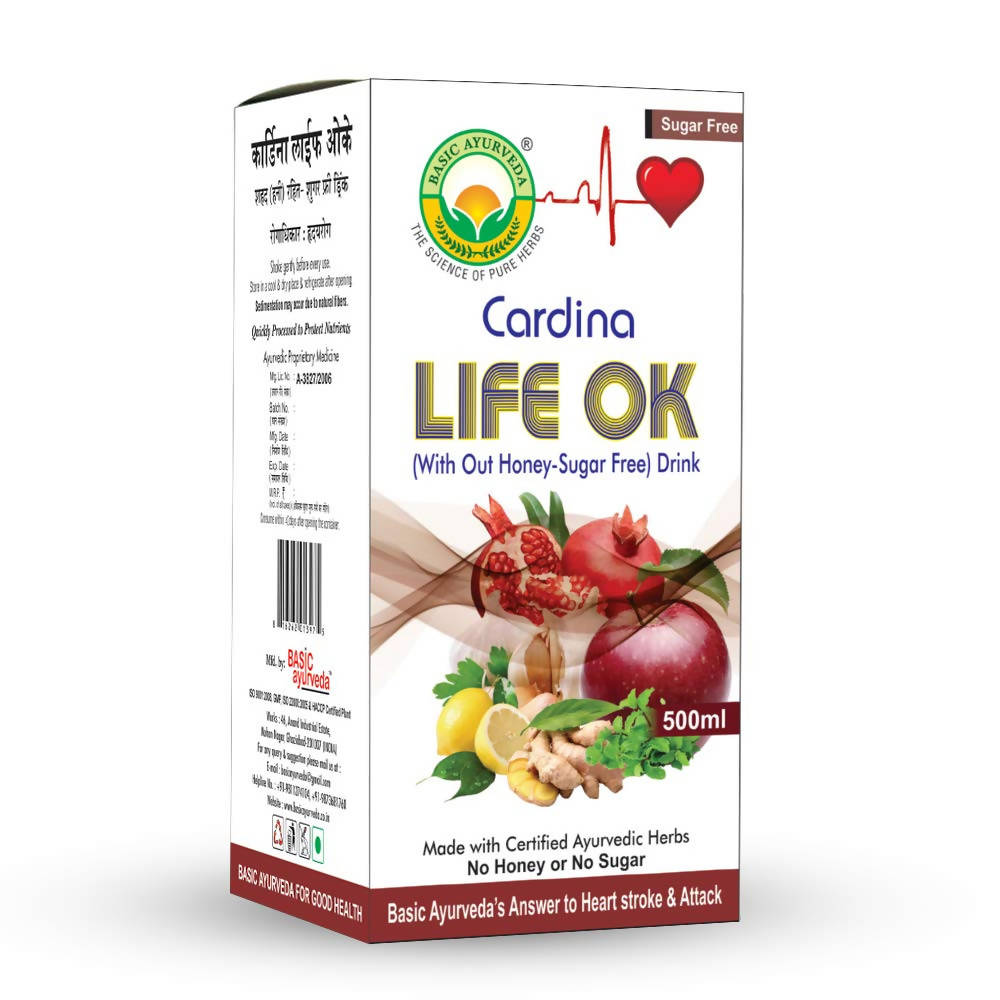 Basic Ayurveda Cardina Life Ok Drink Sugar Free