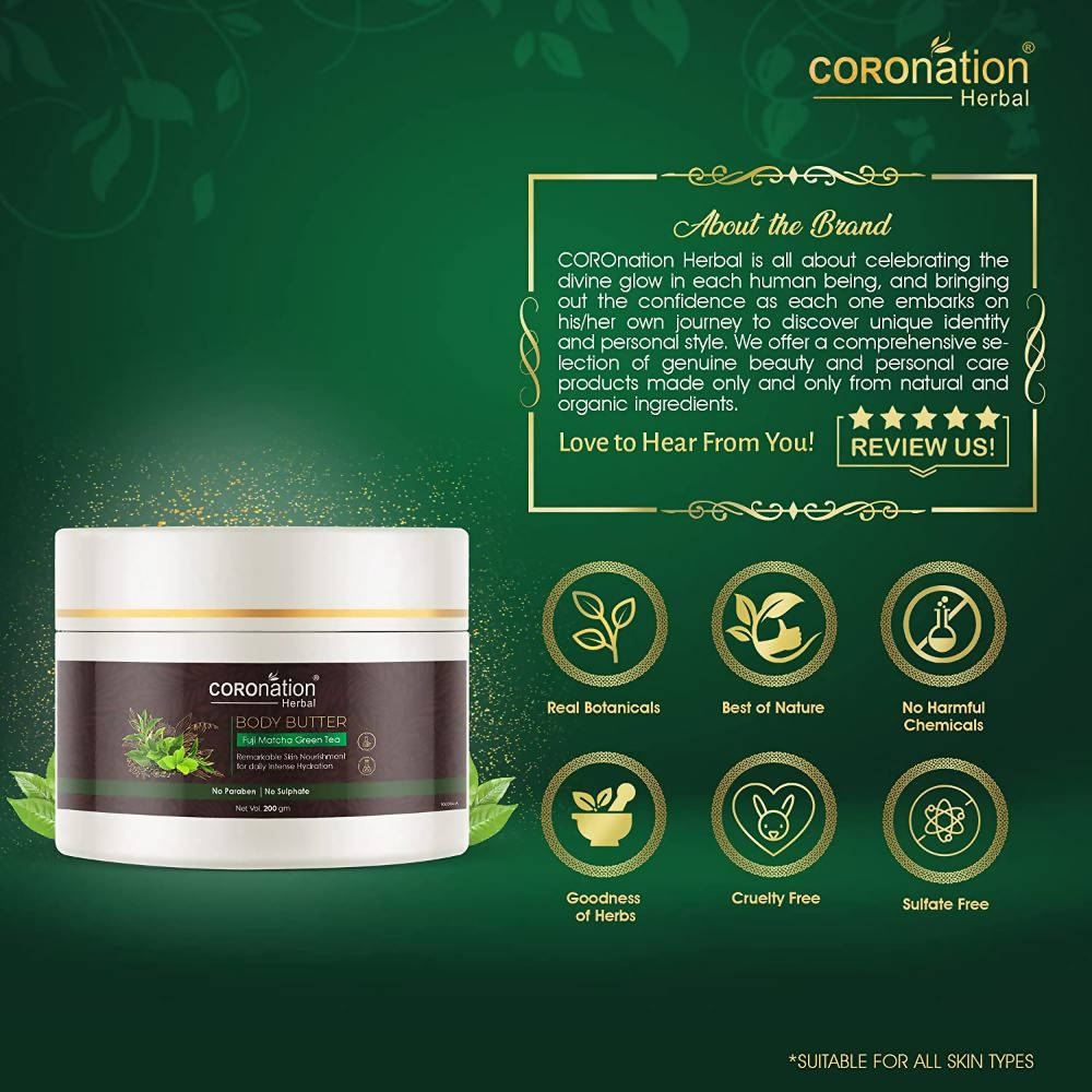 Coronation Herbal Fuji Matcha Green Tea Body Butter