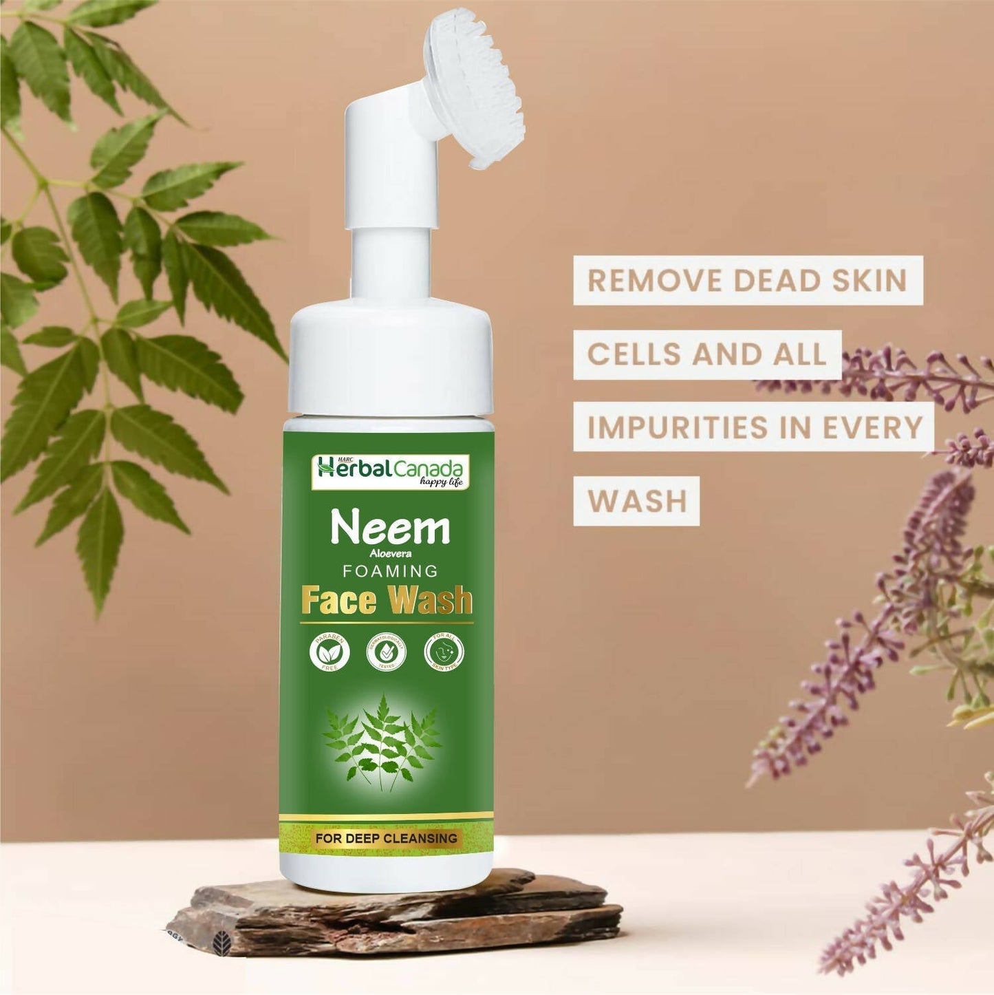 Herbal Canada Neem Foaming Face Wash