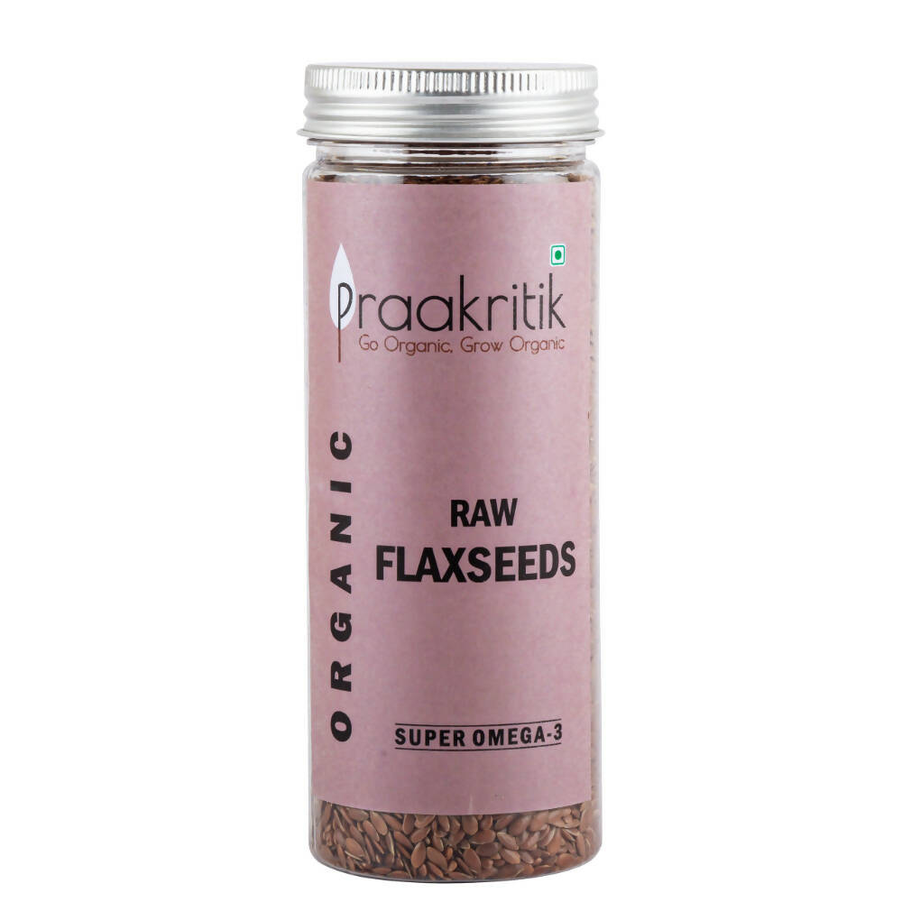 Praakritik Organic Raw Flaxseeds - buy in USA, Australia, Canada