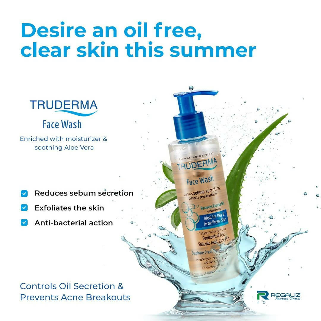 Truderma Face Wash for Oily & Acne Prone Skin