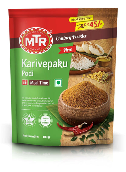 MTR Karivepaku Podi