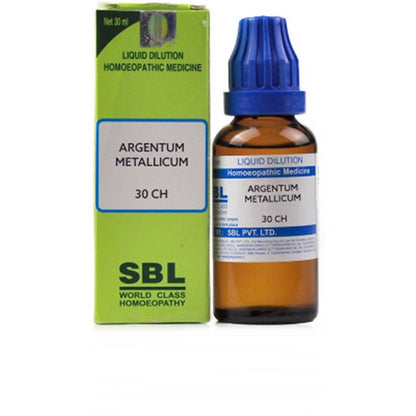 SBL Homeopathy Argentum Metallicum Dilution