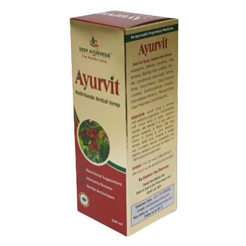 Deep Ayurveda Ayurvit Multivitamin Syrup