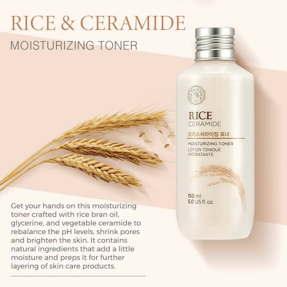 The Face Shop Rice & Ceramide Moisturizing Face Toner