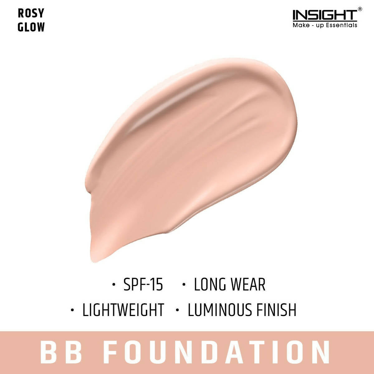 Insight Cosmetics SPF -15 SPF Foundation - Rosy Glow