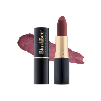 BlushBee Organic Beauty Lip Nourishing Vegan Lipstick - Mocha
