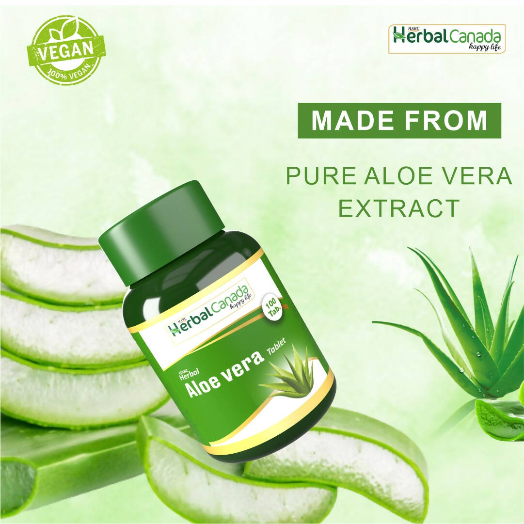 Herbal Canada Aloe Vera Extract Tablets