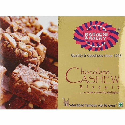 Karachi Bakery Chocolate Cashew Biscuits