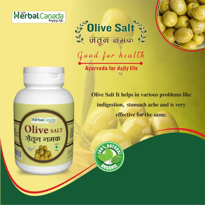 Herbal Canada Olive Salt (Jaitun Ka Namak)