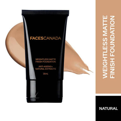 Faces Canada Weightless Matte Finish Foundation-Natural 02