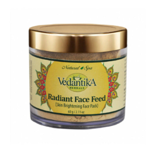 Vedantika Herbals Radiant Face Feed (Skin Brightening Face Pack) - usa canada australia