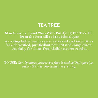 Biotique Advanced Organics Tea Tree Skin Clearing Facial Wash