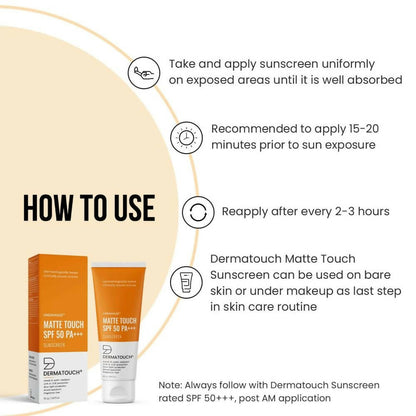 Dermatouch Undamage Matte Touch Sunscreen