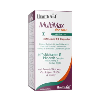 HealthAid MultiMax Softgel Capsules for Men - BUDEN